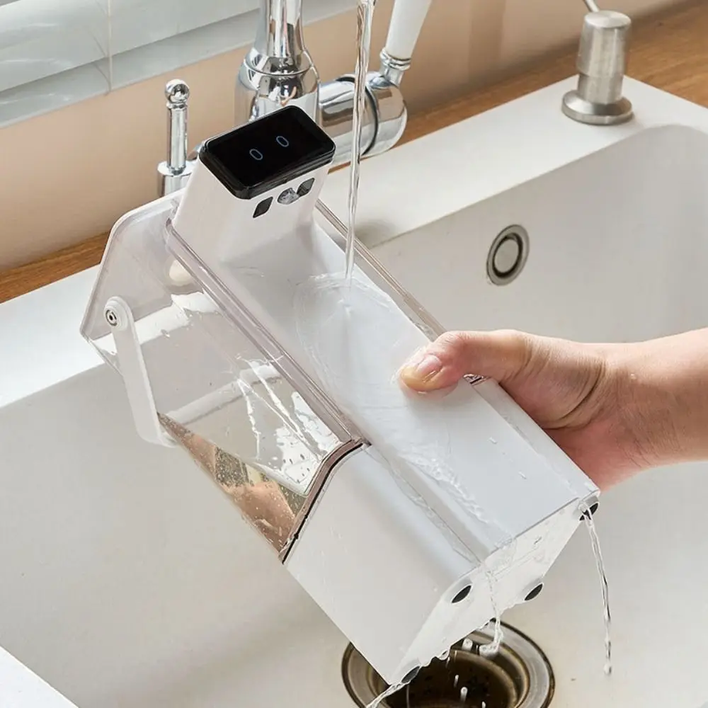 

800ml Capacity Automatic Sensor Soap Dispenser 1500mAh Auto Sensing Contactless Dishwashing Liquid Machine Sensitive