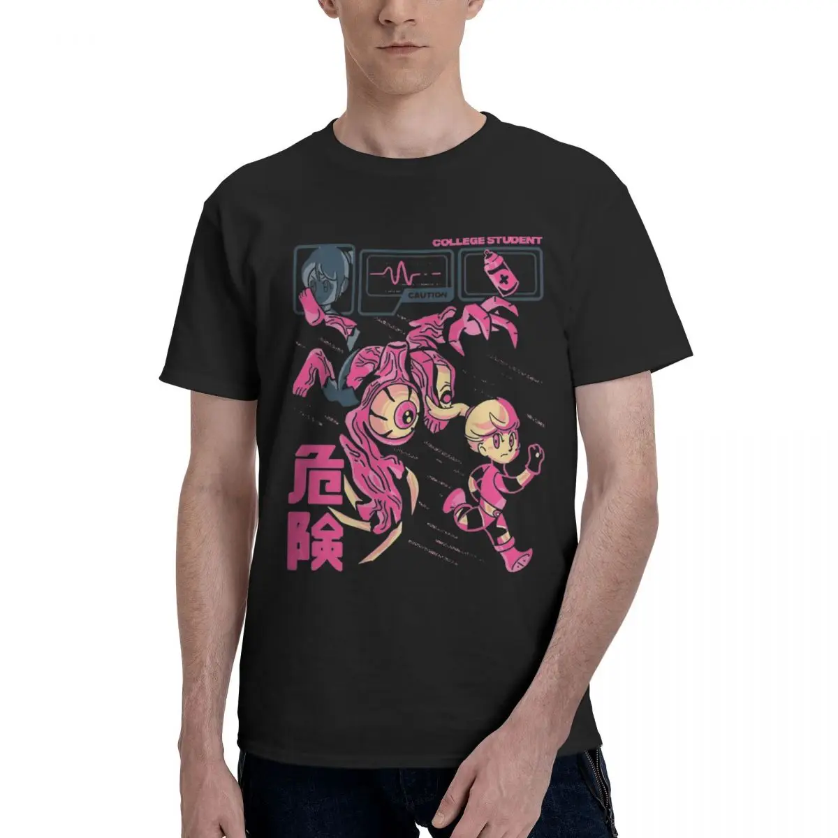 Resident Evils Beware The Doctor camiseta para hombres, camisetas Vintage de algodón puro, camisetas de cuello redondo, camisetas de manga corta
