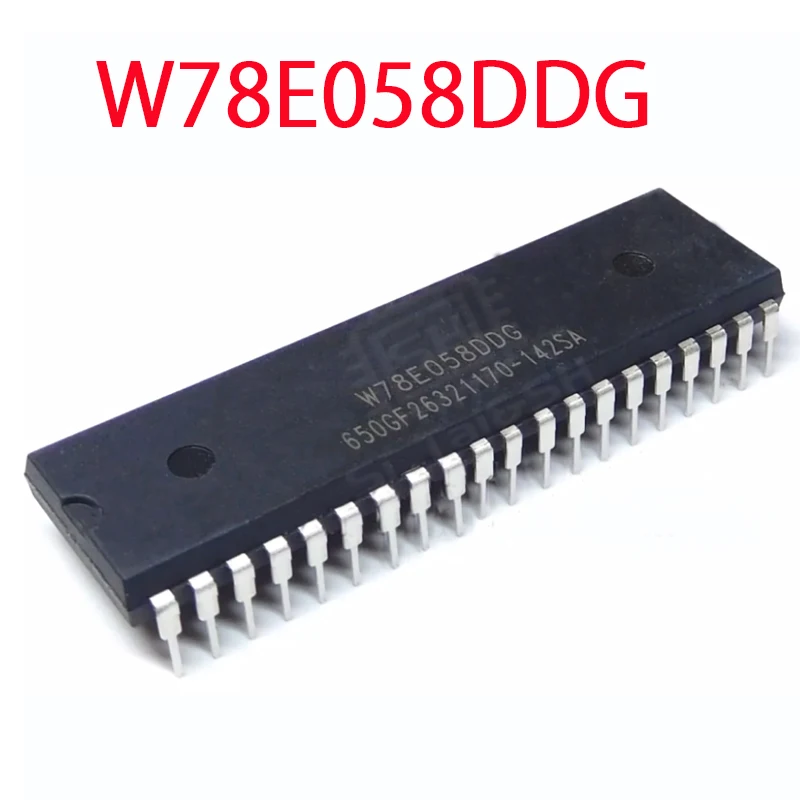 1PCS W78E058 W78E052 W78E054 W78E516 DDG DPG DFG is inserted into DIP-40