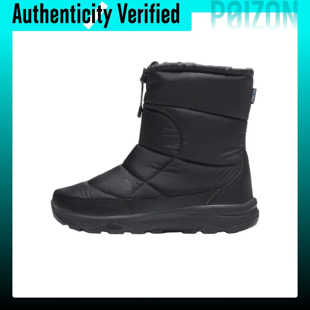 THE NORTH FACE Nuptse 7 Comfortable Short Snow Boots Men's Black NF52272-BK