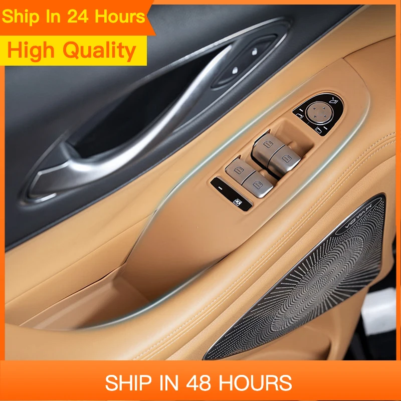 New Car For Voyah Dream 2025 Car Door Storage Box Handle Pad Silicone Door Slot Pad Interior Accessories