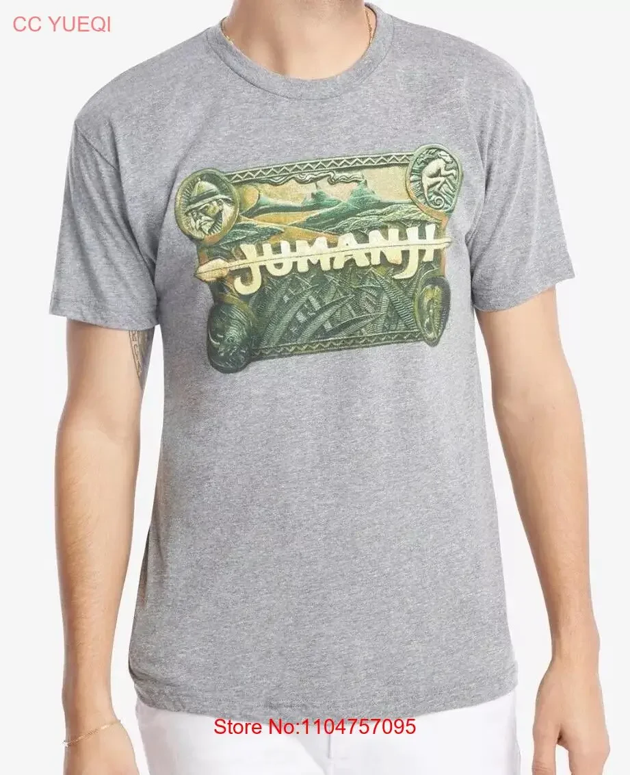 Jumanji فيلم مجلس لعبة شعار تي شيرت جديد مرخص رسمي خمر غسلها تنوعا تنفس أوم موضة أنيقة #1