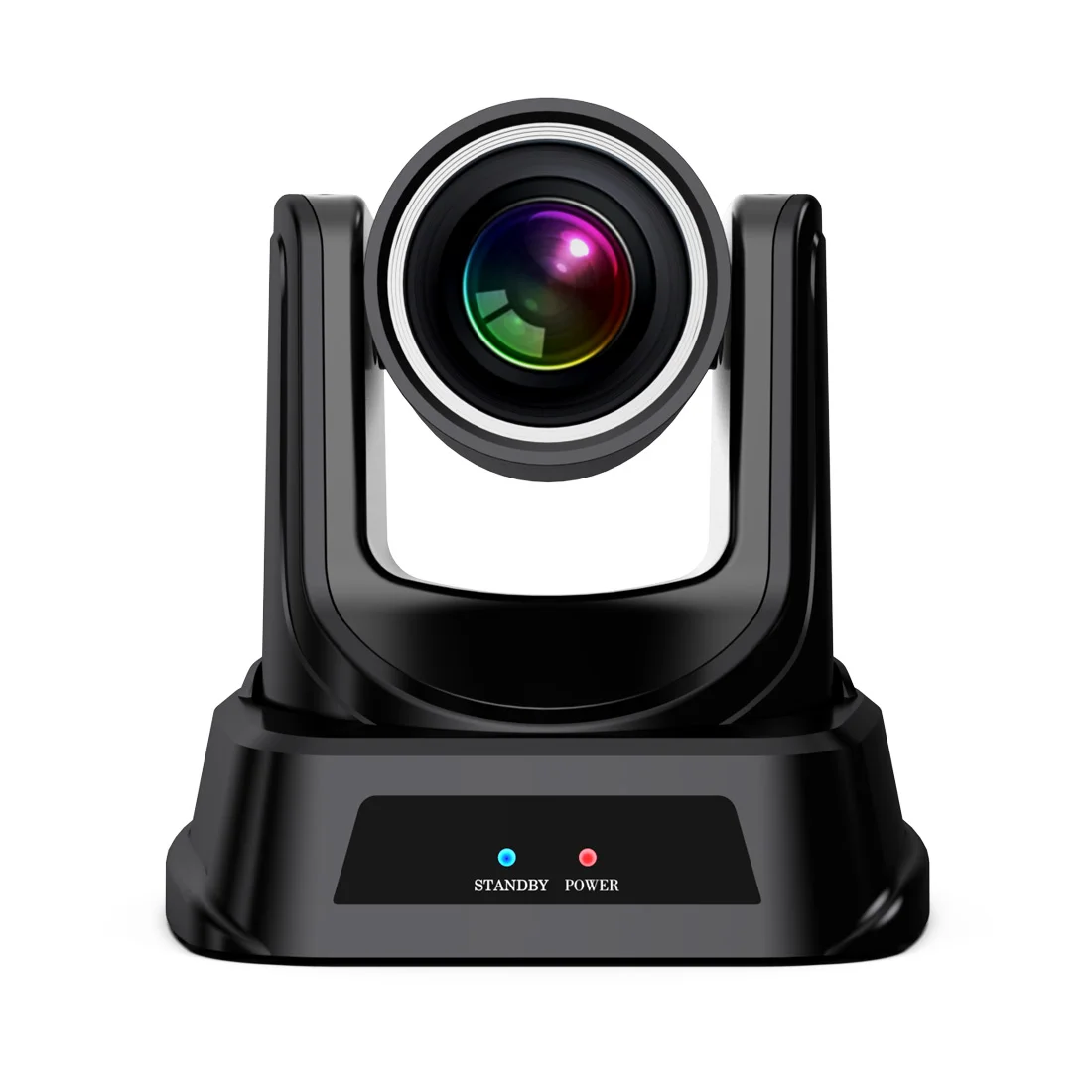 SMTAV-cámara POE NDI PTZ con Zoom 30X, cámara de transmisión en vivo, NDI HX 4,5, para iglesia, reunión de negocios, color negro