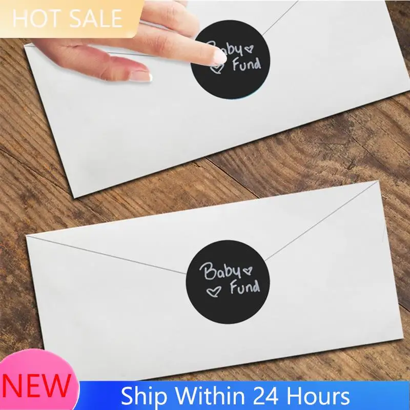 

A78K New 500Pcs Round Blank Handmade Stickers DIY Blank Labels For Scrapbooking, Handmade Gifts And Decorative Labeling