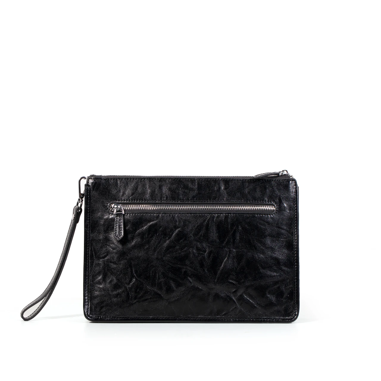 جلد طبيعي رجال الأعمال مطوي حقيبة صغيرة عالية الجودة أعلى درجة جلد البقر الذكور حقيبة يد محفظة طويلة رجل حقيبة حافظة للبطاقات #3