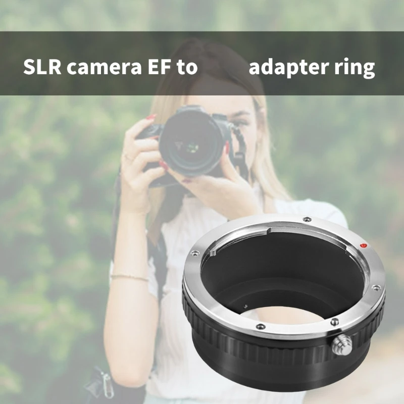 

Camera Mount Adapter Rings Aluminum Alloy EF to Lens Adapter for Camera Dropship