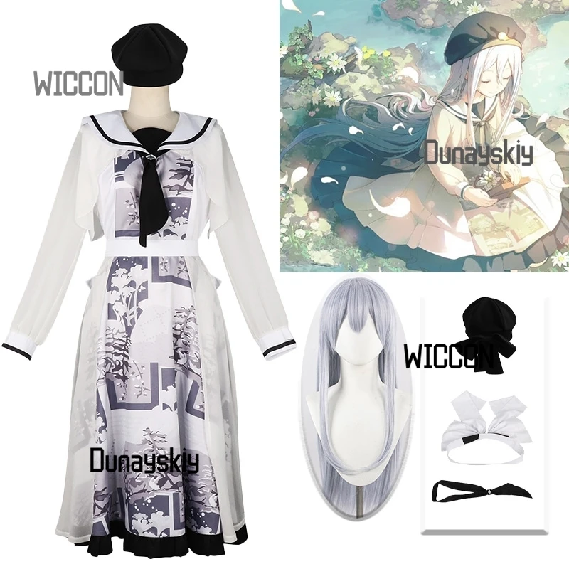 

PJSK Yoisaki Kanade kawaii anime cosplay costumes wig accessions lolita dress daily set jirai kei Halloween party cosplay