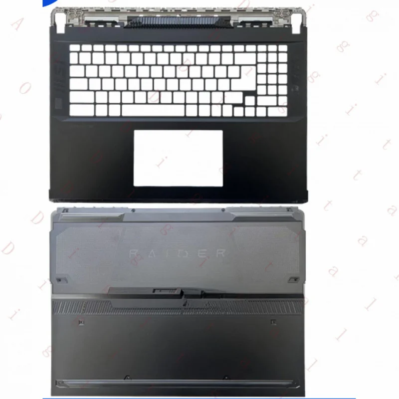 

GO- New For MSI Raider GE78 HX 13V MS-17S1 Upper Case Palmrest Cover/Bottom Case