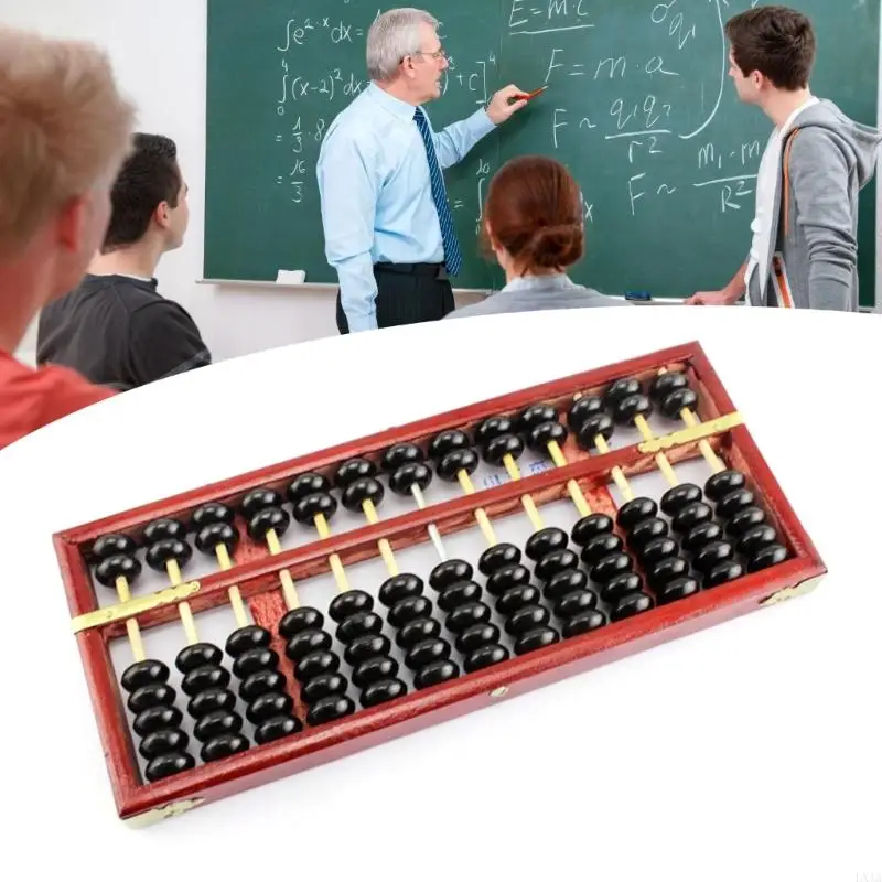 LXAA Professional 13-Column Abacus Abacus Arithmetics Math Education Calculator