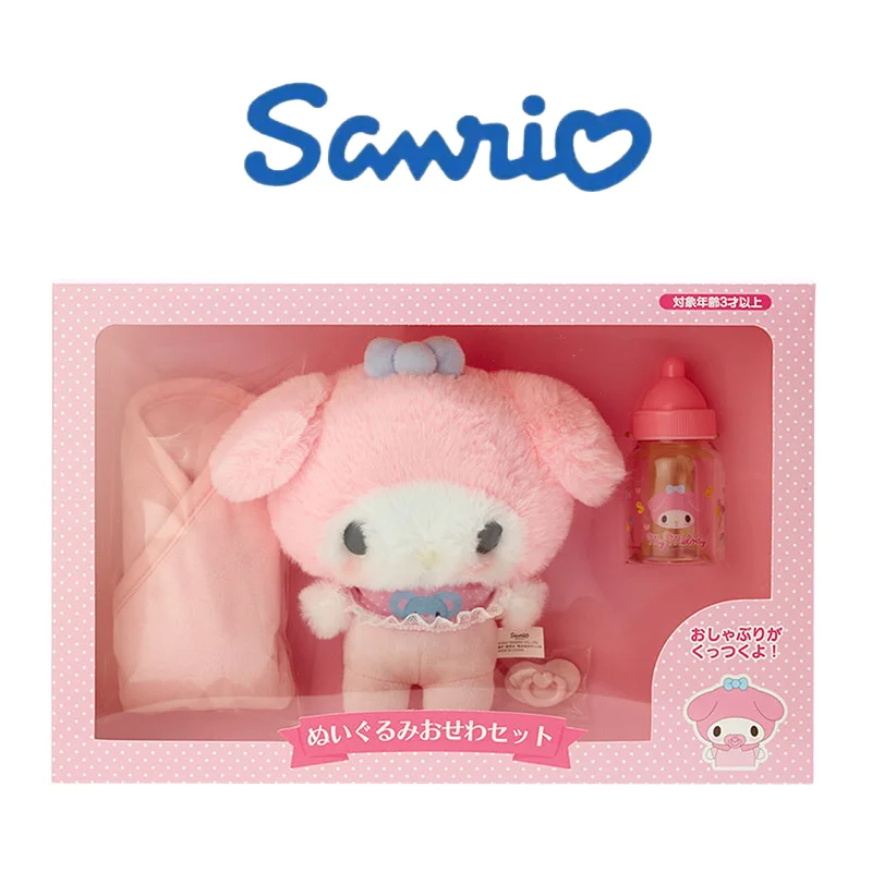 

Sanrio Cinnamoroll мой Мелодия наряд костюм женский плюшевый кавайный мягкий плюшевый подарок на день рождения милая кукла