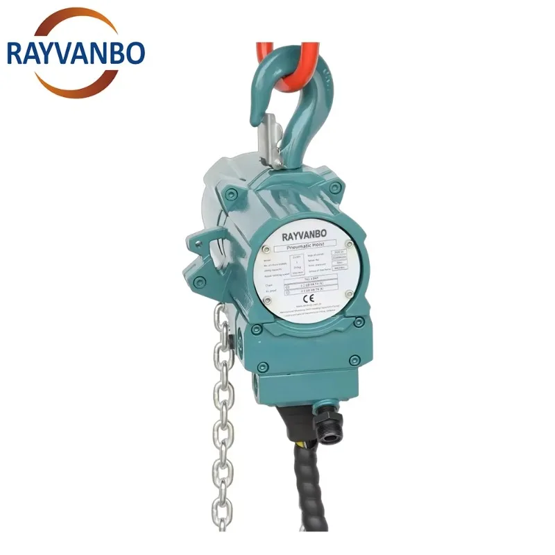 China Factory Price Explosion Proof Lift Engineering Pneumatic Hoist air Hoist High Speed Chain Hoist