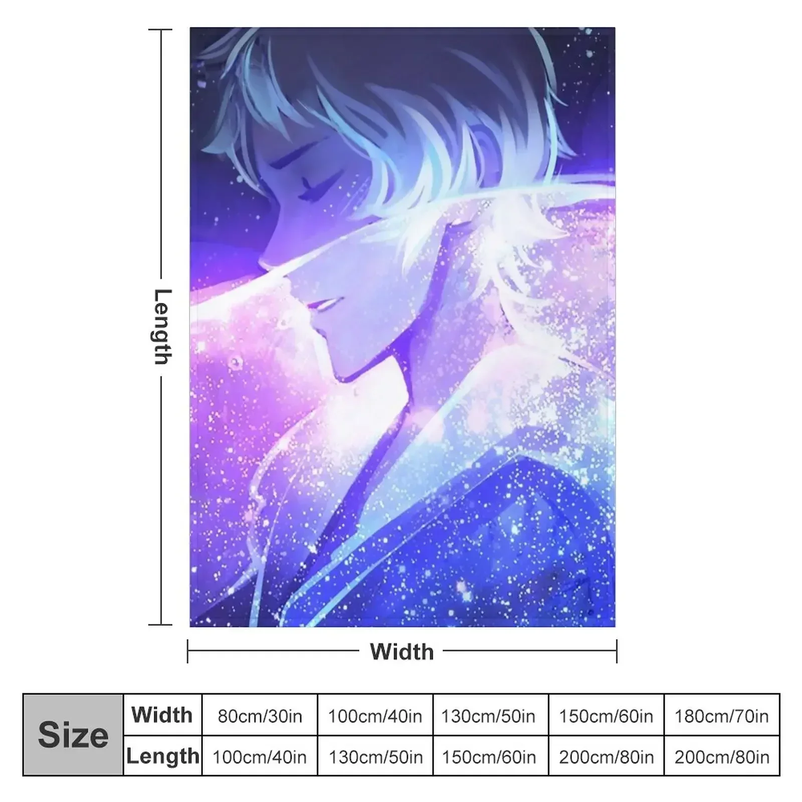 Drowning in Yourself Throw Blanket Bed Fashionable Decorative Sofas Retros Thermal Blankets