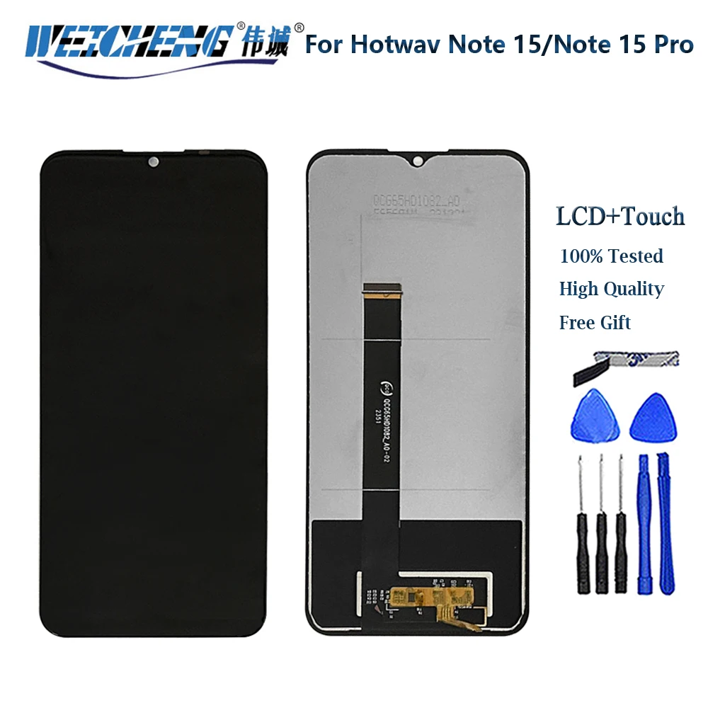 Original Tested For Hotwav Note 15 Pro LCD Display + Touch Screen Assembly For HOTWAV Note15 lcd Screen Display