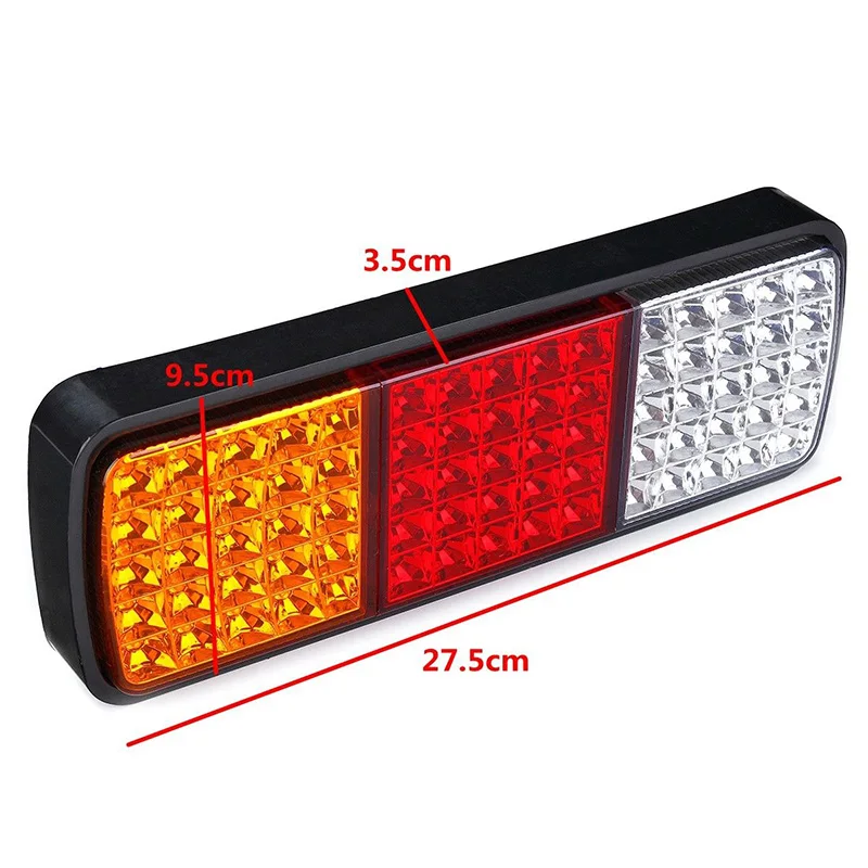 1X75 LED 12V Car Truck Boat Trailer Rear Tail Light Brake Reverse Indicator Lamp