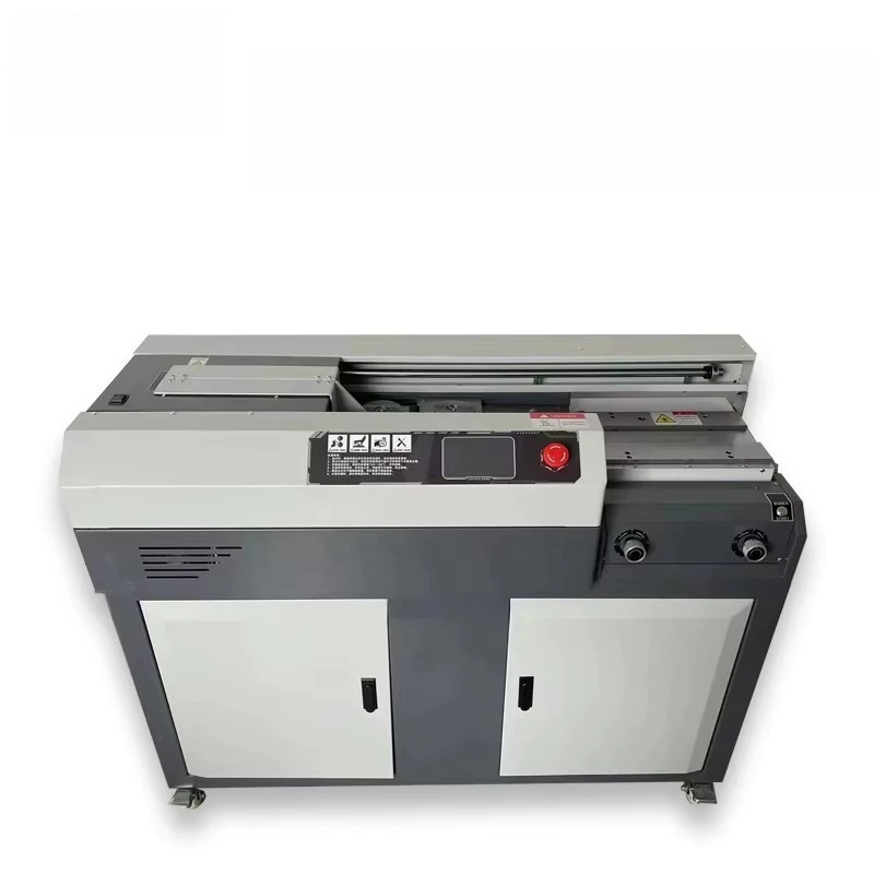 A4Easy-to-Operate Glue Bag Machine for Post-Printing PLC Motor Core Components Workable A4 Width Paper Processing Machinery