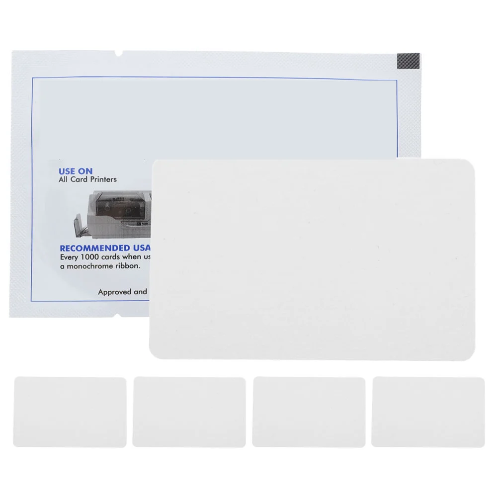 5Pcs Cleaning Card Reusable Card Reader Cleaner Pos Terminal Easy Apply Accessory Pos Terminal Cleaner Cleaning Supply