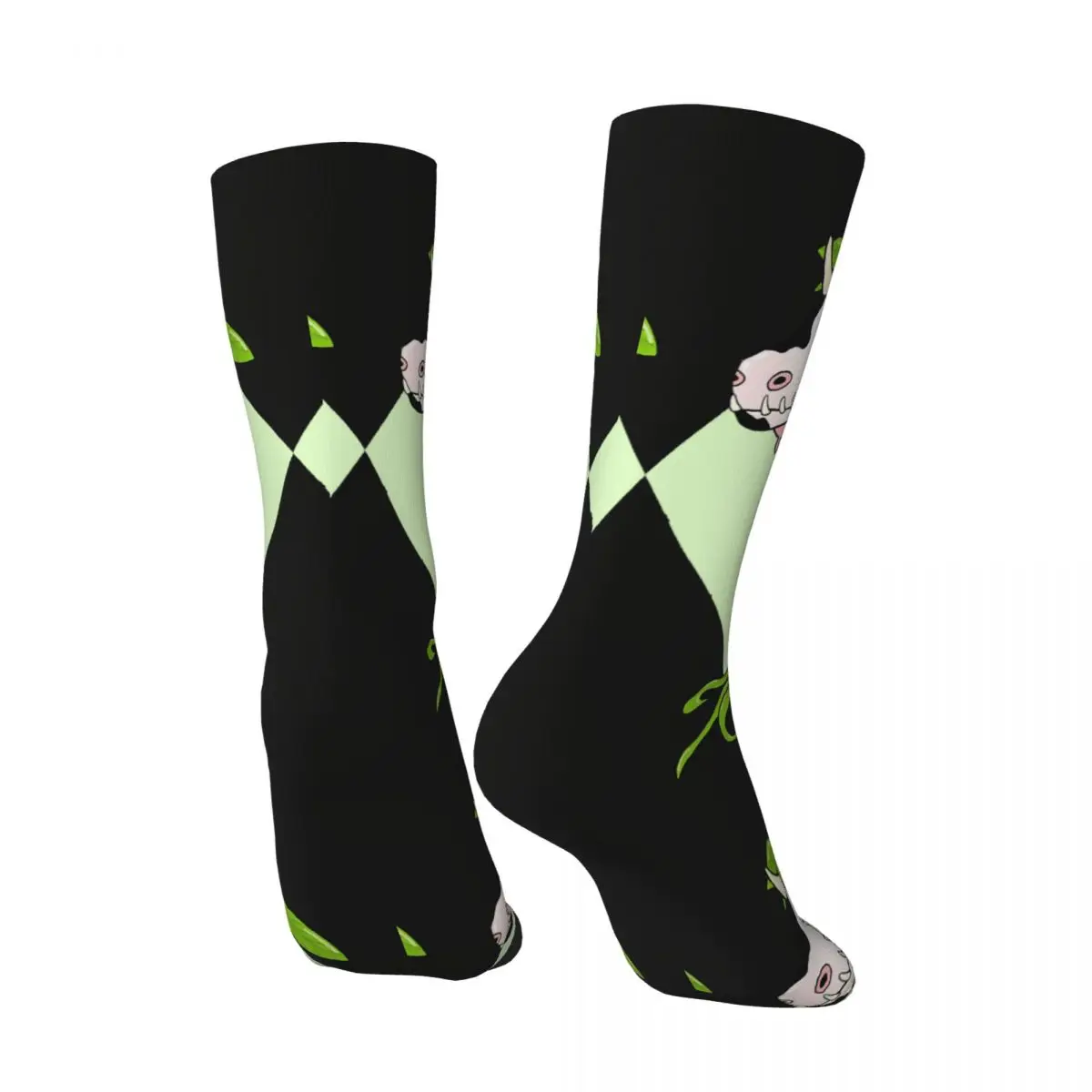 Hip Hop Vintage Cowplant Crazy Men\'s compression Socks Unisex The Sims 4 Business Simulation Game Harajuku Seamless Crew Sock