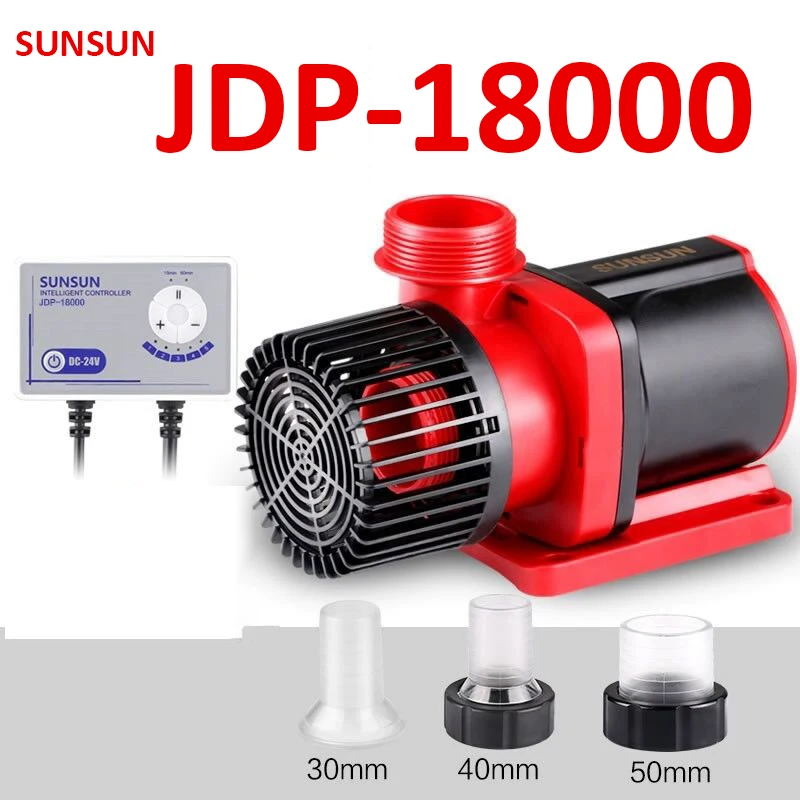SUNSUN JDP Pompa Acqua DC Stagno Frequenza Silenzioso Silenzioso Wifi Pompa Ad Acqua Sommergibile per Barriera Cordiale Acquario Pompa Per Pesci 100-240v