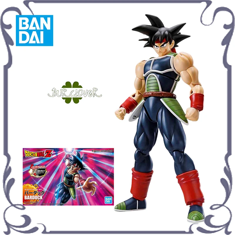 

BANDAI Original Figure-rise Standard Dragon Ball Series BARDOCK Anime Action Figure Assembly Model Toys Collectible Gifts
