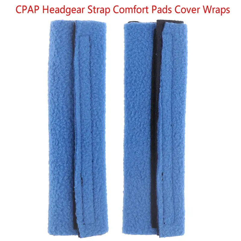 1Pair Washable CPAP Comfort Neck Pads Premium Strap Covers for Headgear Straps