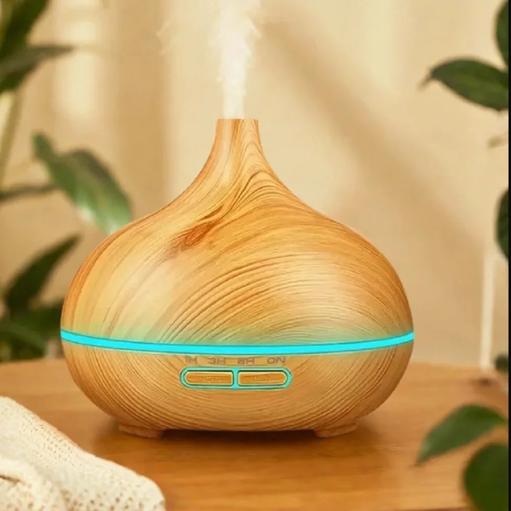 

Smoothing Color Changing LED Moods Ultrasonic Humidifier 6 Therapeutic Oil Blend Diffuser with Auto-Shutoff for Relaxtion