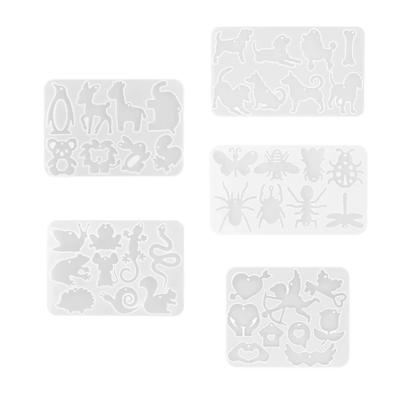 

Flexible Silicone Creature Jewelry Mold for Earrings Charm Pendants