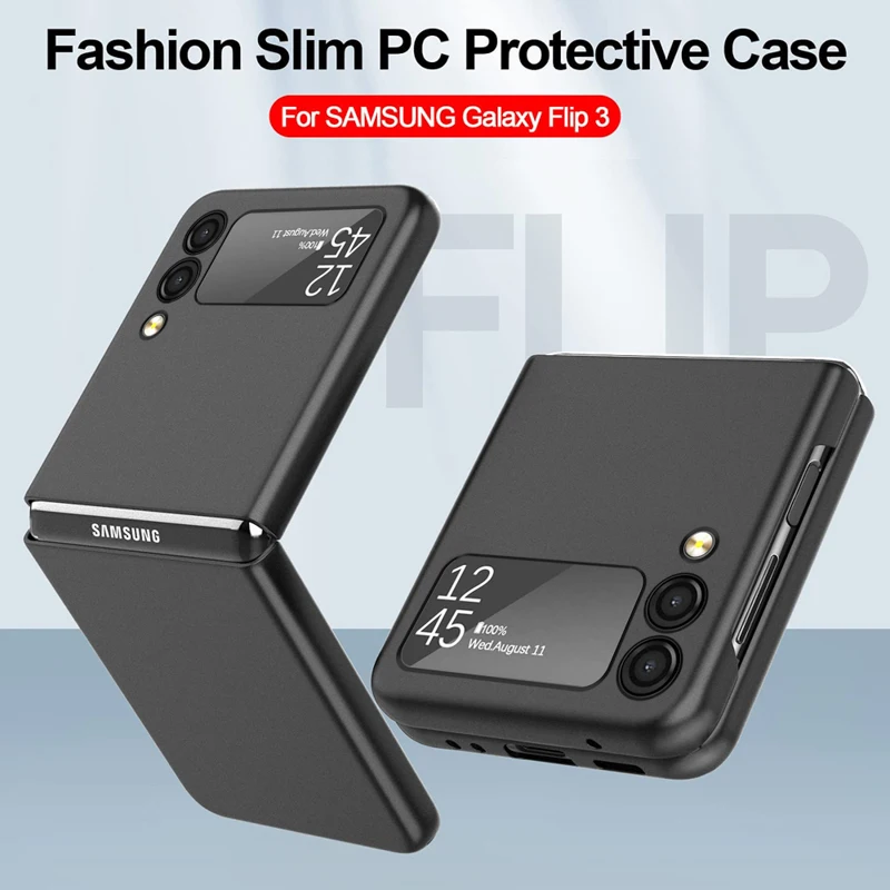 Foldable Phone Case For Samsung Galaxy Z Fold Flip 4 3 2 5G 4G Shockproof All-Inclusive Flip Anti-Fingerprint Protective Cover