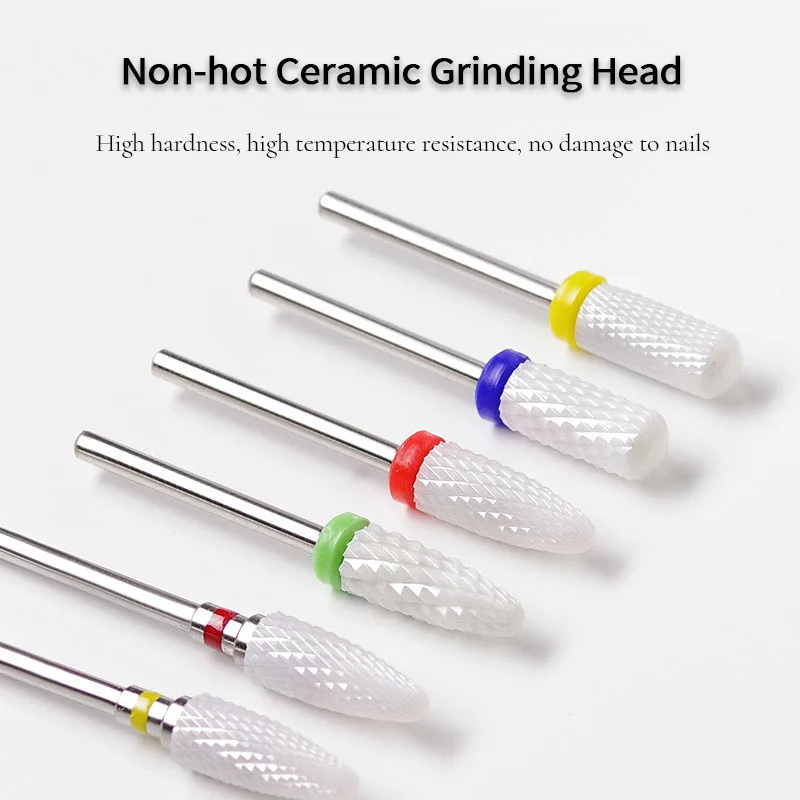 Charm Nail Drill Bits Milling Cutters For Manicure Nail Drill Machine Files Accessaries Nails Polish Grinding Heads