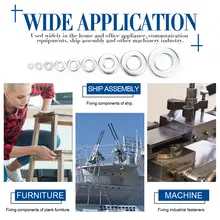 Stainless Steel Flat Washers Pack #2