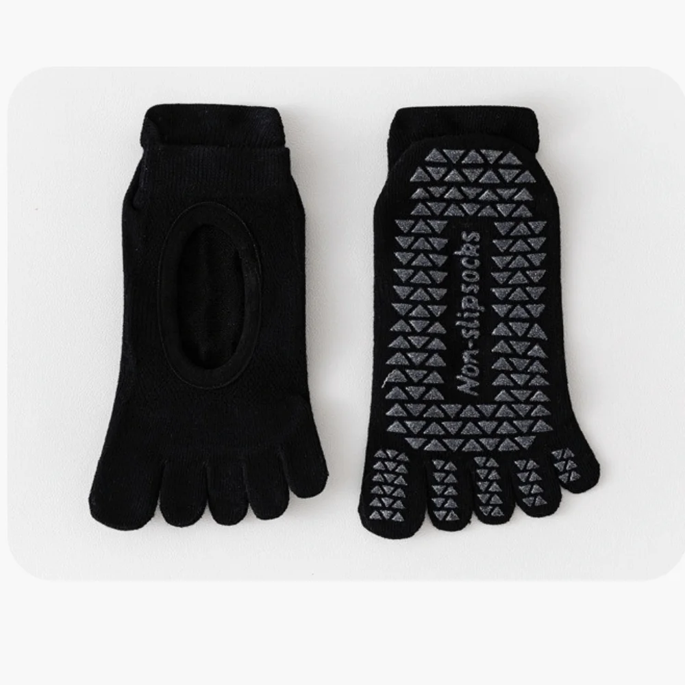 

New Mesh Pilates Yoga Socks Breathable Solid Color Ballet Boat Socks Soft Non-Slip Fitness Socks for Dance Practice