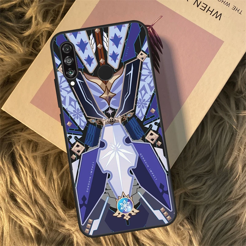 Genshin Impact para Huawei Nova 3i 7i 8i 11i 12i 9 10 SE Y60 Y61 Y70 Y72 Y73 Y90 Y91 P20 P30 P40 Lite
