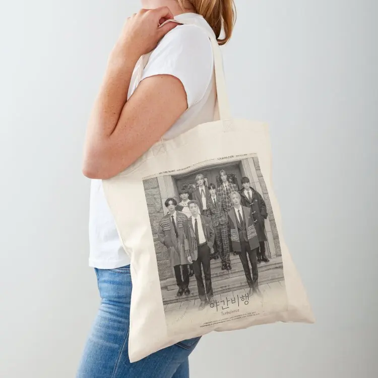 

ATEEZ ZERO : FEVER EPILOGUE (Turbulence) Tote Bag tote bag woman canvas tote Big bag Canvas for women