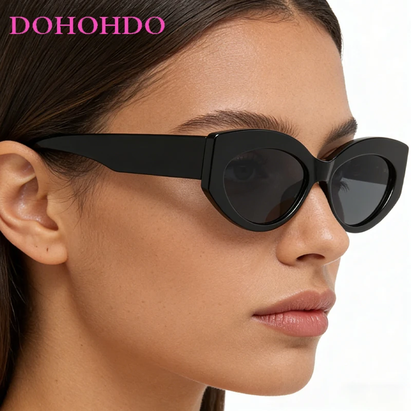 

Trendy Candy Color Cute Cat Eye Women Sunglasses Brand Design Men Sunglass Summer Traveling Driving Eyewear UV400 Sonnenbrillen