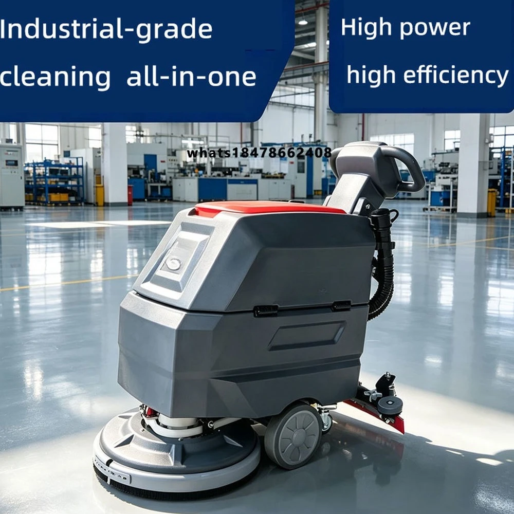 Professional commercial industrial hand-push electric sweeper new model floor cleaning machine