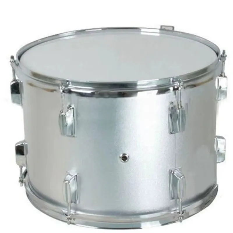

14*10 Inch Wholesale Snare Drum Professional Adjustable with Drumsticks Harness Metal Snare Drum for Stage School Beginner OEM