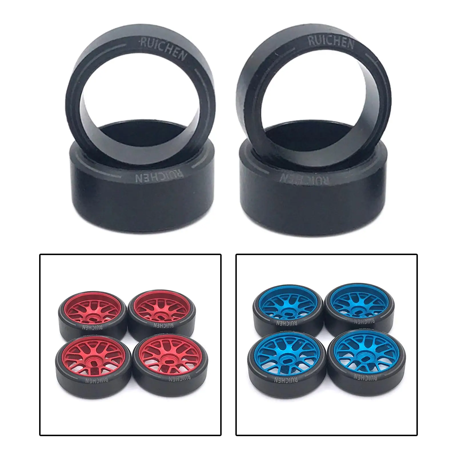 

Plastic Tyre Set Replacement for Crawler Model Buggy Trucks