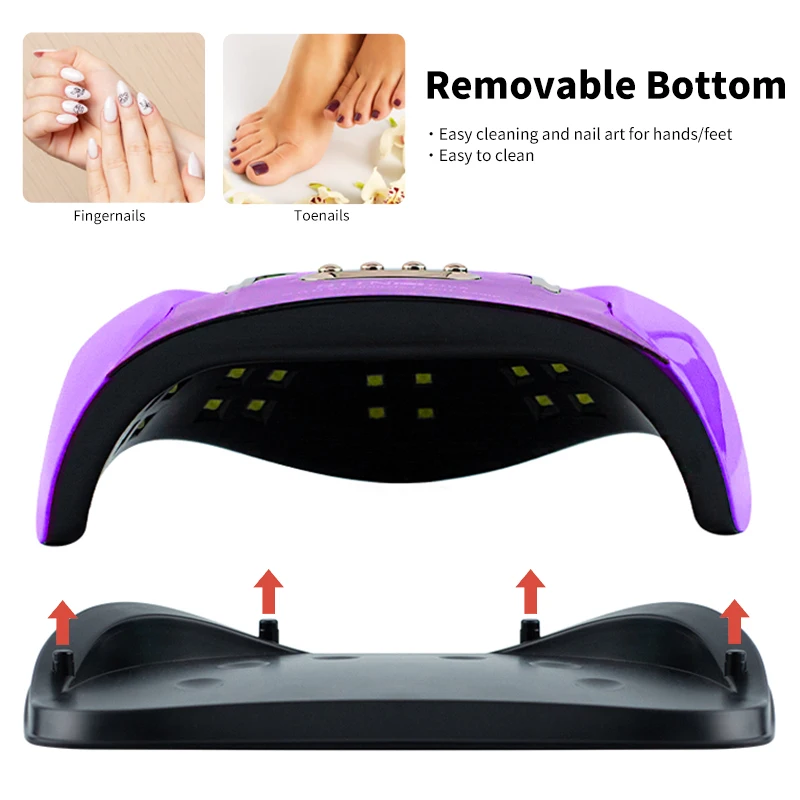 256W 57PCS SUN C4 Plus Curing Gel Lamp LED UV Lamp UV Gel Manicure UV Light Nail Dryer Automatic Sensor Ice Lamp For Nail Salon