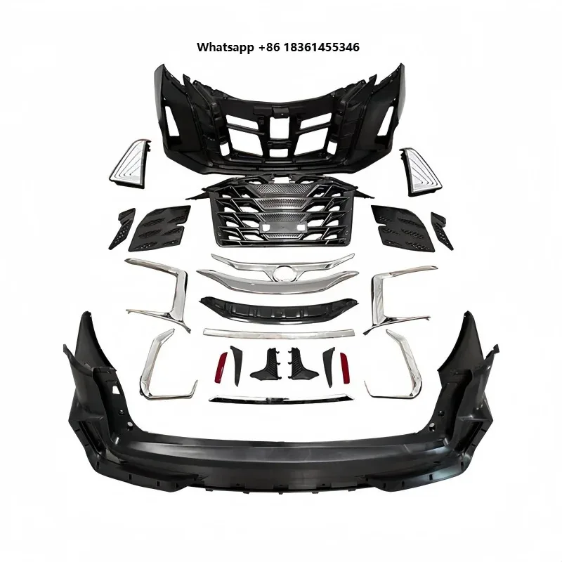 

For Customizing Star Large Body Kit Including Breathing Taillights Grille Rear Front Bumpers Suitable For 21 Sienna