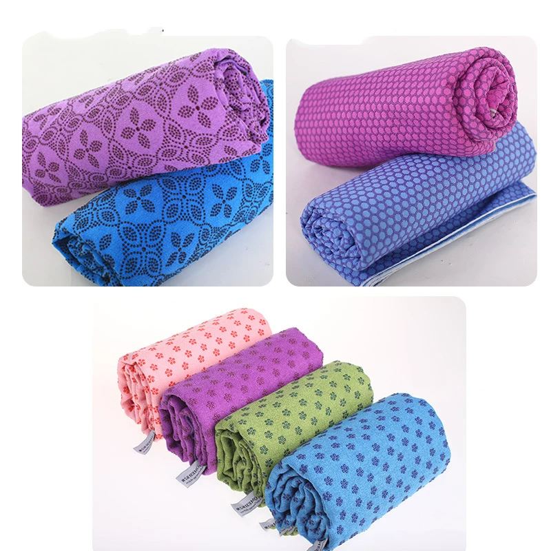 Serviette de Yoga Professionnelle, Absorbante, Antidérapante, Portable, vaccage Rapide, Polymères de dehors Fitness, Modèles Ultra-Minces, Couverture