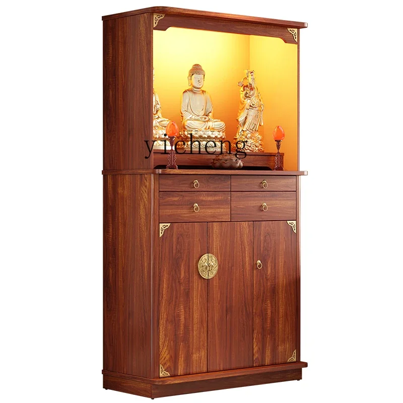 

ZZ solid wood Buddhist niches, Buddhist cabinets, vertical cabinets, household shrine cabinets, serving tables, incense tables