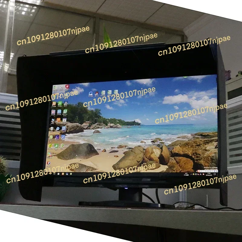 

2025НОВЫЙ солнцезащитный козырек для монитора настольного компьютера, солнцезащитный козырек, регулируемая ширина экрана 17-27 дюймов, прямые продажи от производителя