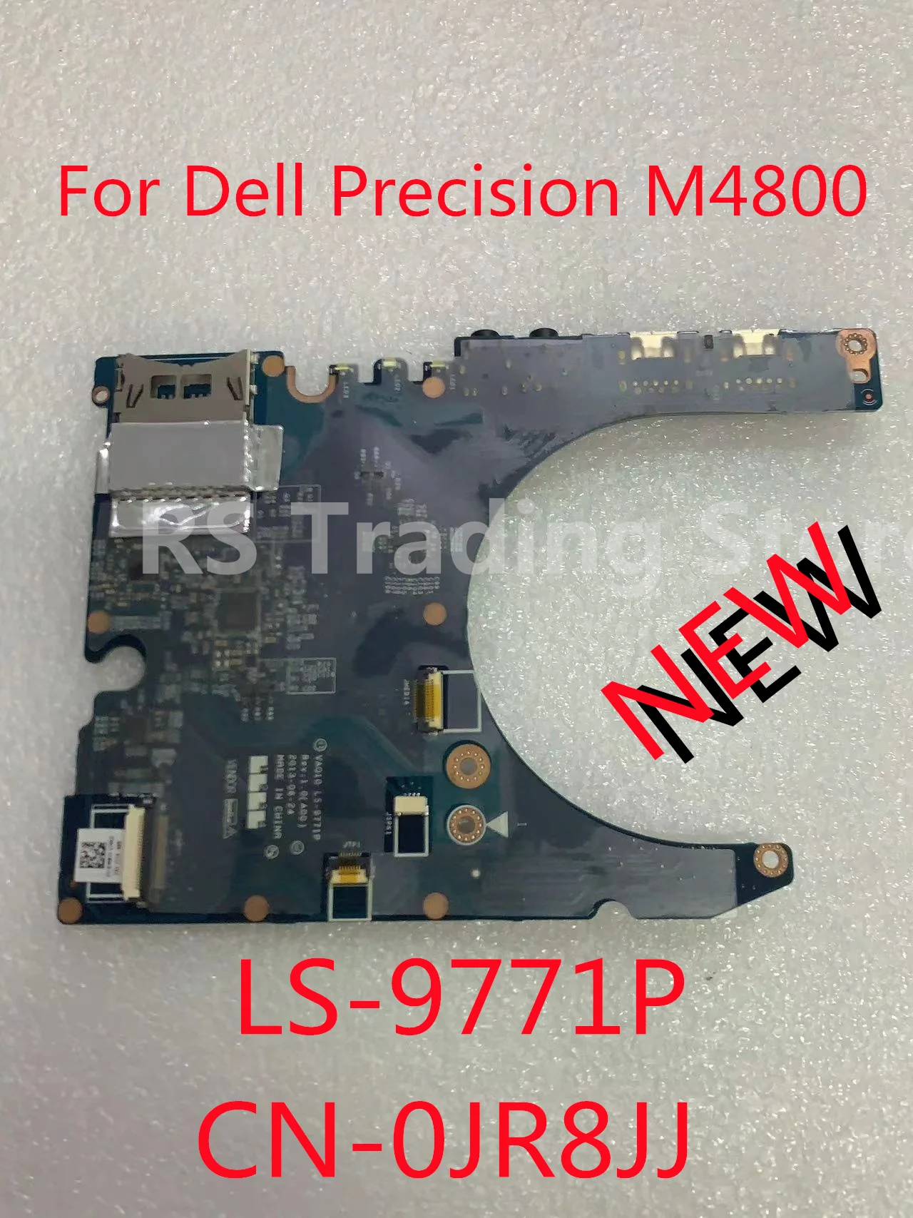 

Для DELL Precision M4800 USB аудио разъем SD кардридер IO монтажная плата 0JR811 оригинальный новый