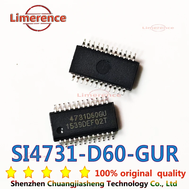 1 Piece SI4731-D60-GUR SI4731-C40-GUR SI4730-D60-GUR SI4704-D60-GUR SI4730-C40-GUR SI4734-D60-GUR SSOP-24 Chip IC New Original