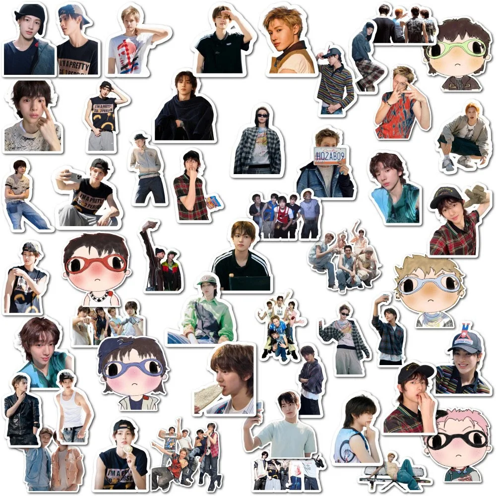 55 шт. Kpop новая наклейка для мальчиков Group CORTIS MARTIN JAMES JUHOON SEONGHYEON KEONHO водонепроницаемые декоративные наклейки высокого качества
