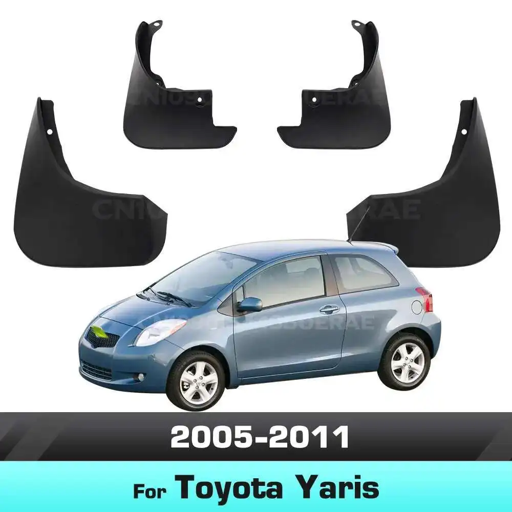 

For Toyota Yaris Hatchback Hatch 2005 2006 2007 2008 2009 2010 2011 Fender Mudguard Mud Flaps Guard Splash Flap Mudguards