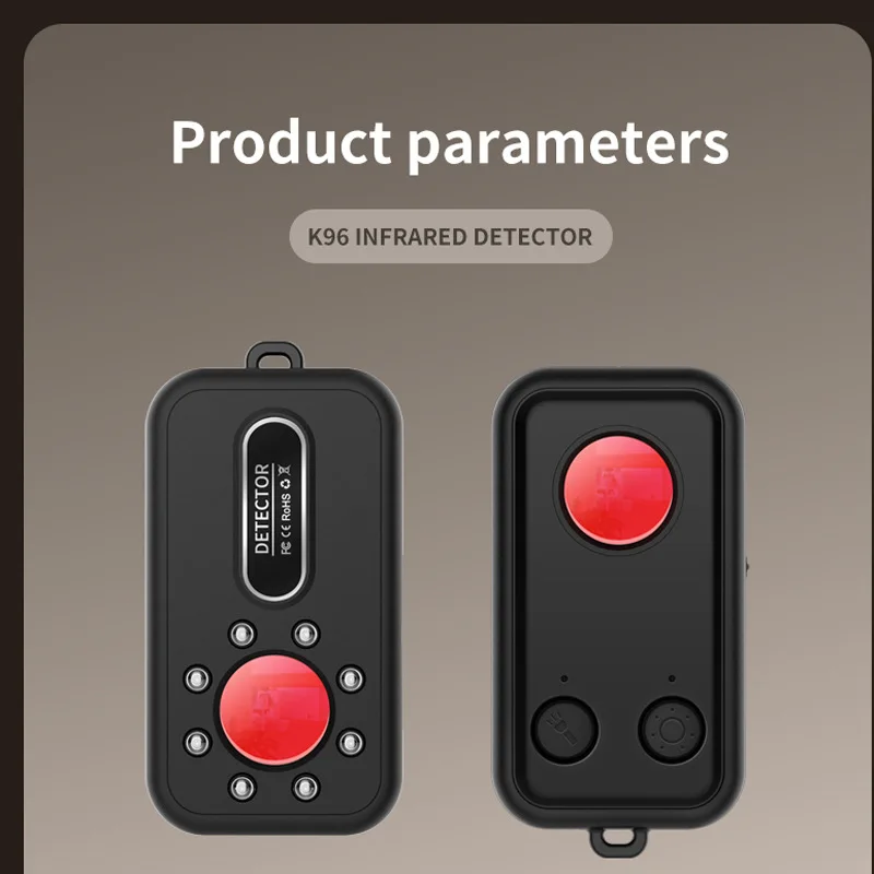 كاشف Microspy، كاشف كاميرا واي فاي مخفي، مضاد للصريح، ملصق، مراقبة آمنة للخصوصية ومضاد للتجسس، كاميرا فيديو، مكتشف إنذار