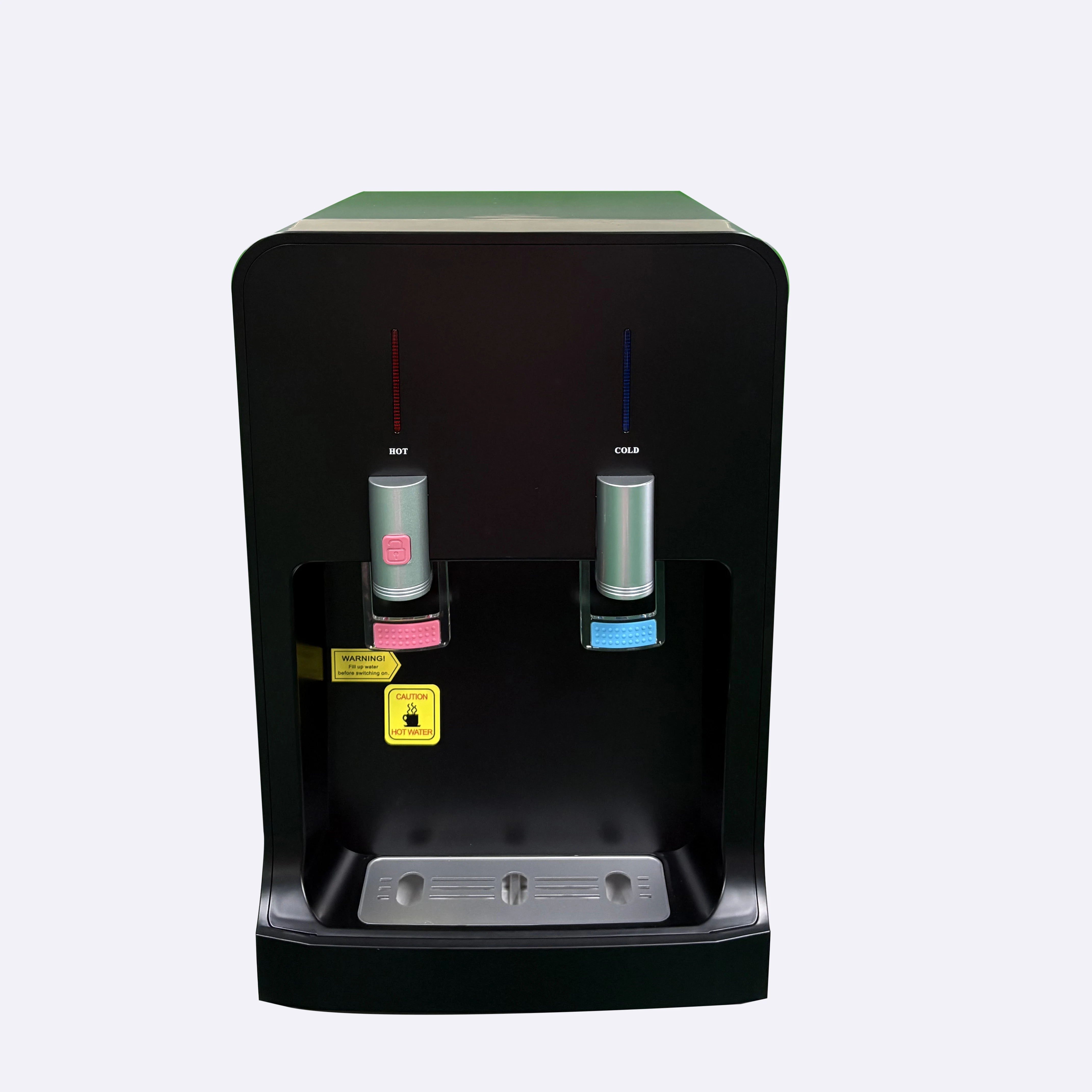 Factory Outlet Plastic ABS Countertop  Hot and Cold  Water Dispenser with Child Safety Lock for Hotel  Household  Office