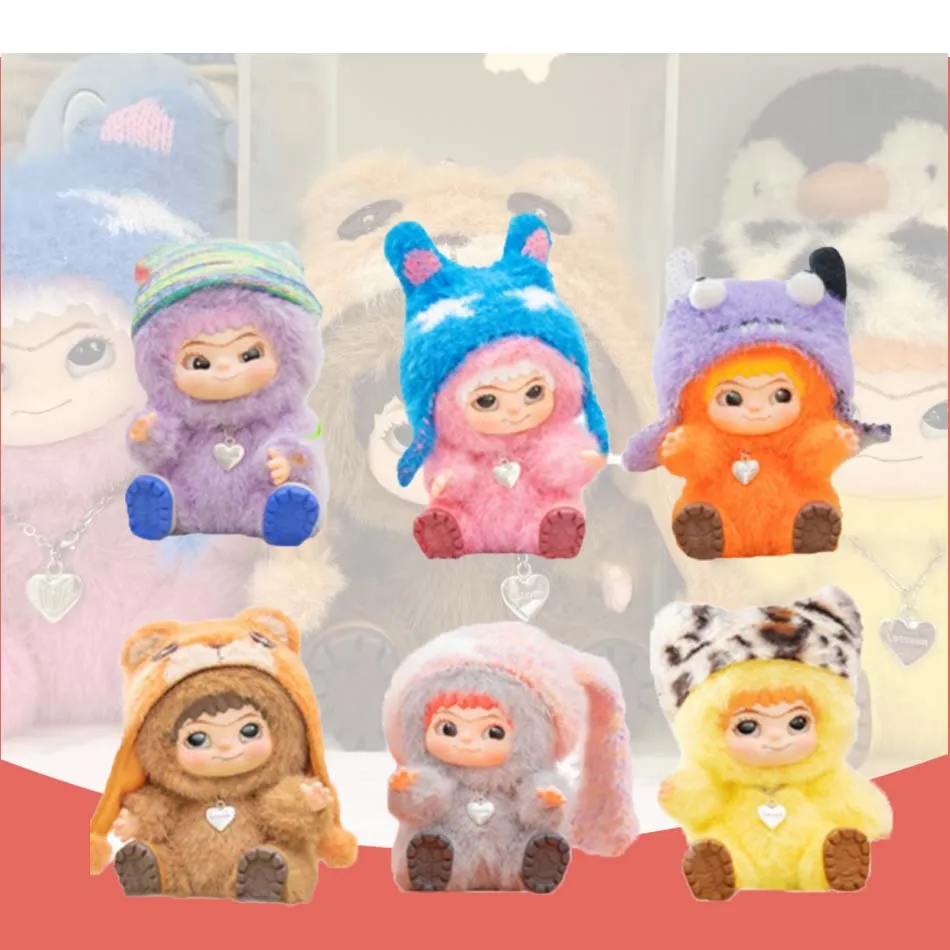 Caja Sorpresa Wakuku: Figura de Acción Coleccionable, Muñeco Adorable, Colgante para Bolso, Regalo Divertido y de Moda
