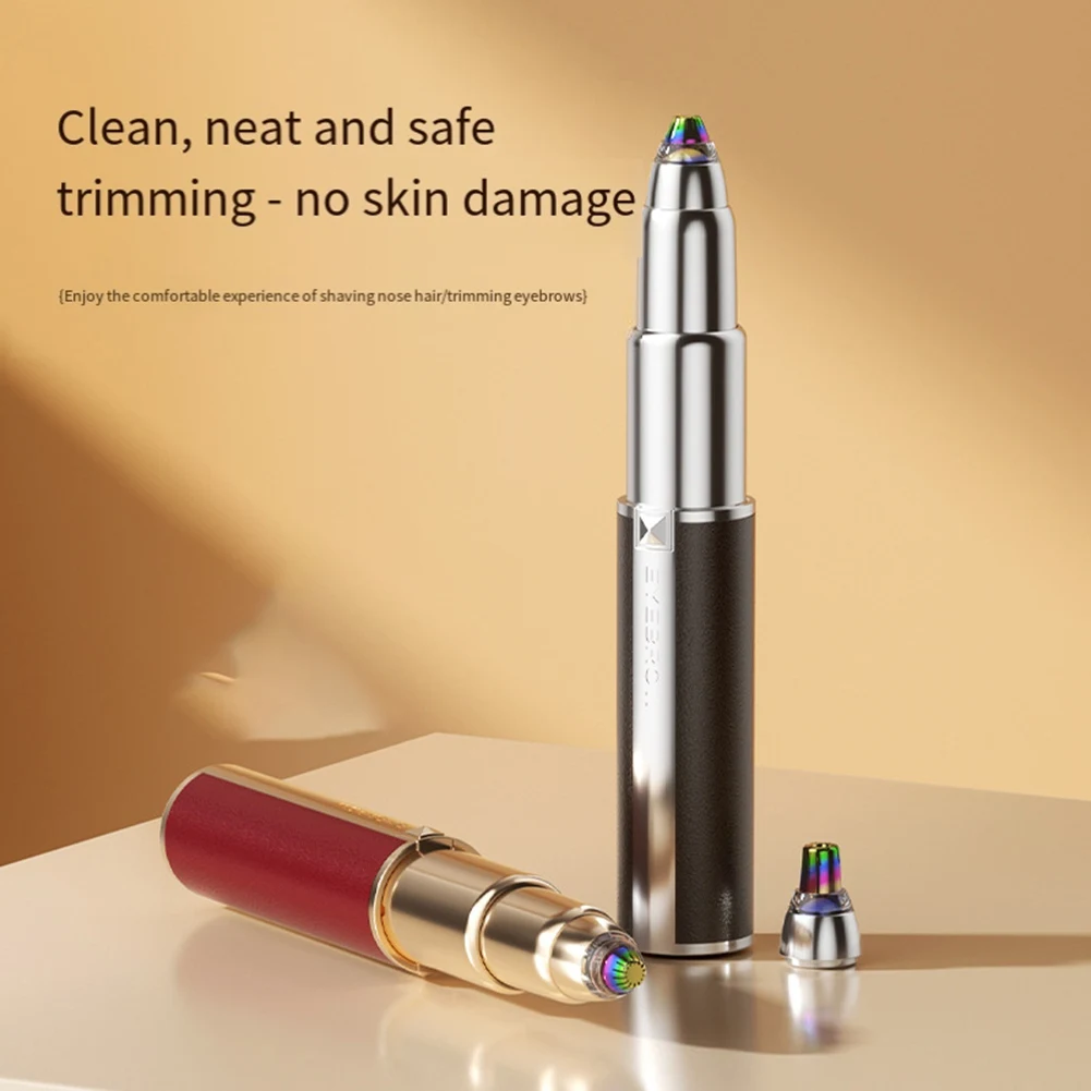 Raspador de sobrancelha elétrico multifuncional, aparador automático de sobrancelha, portátil, recarregável, lápis de sobrancelha para mulheres-A58E