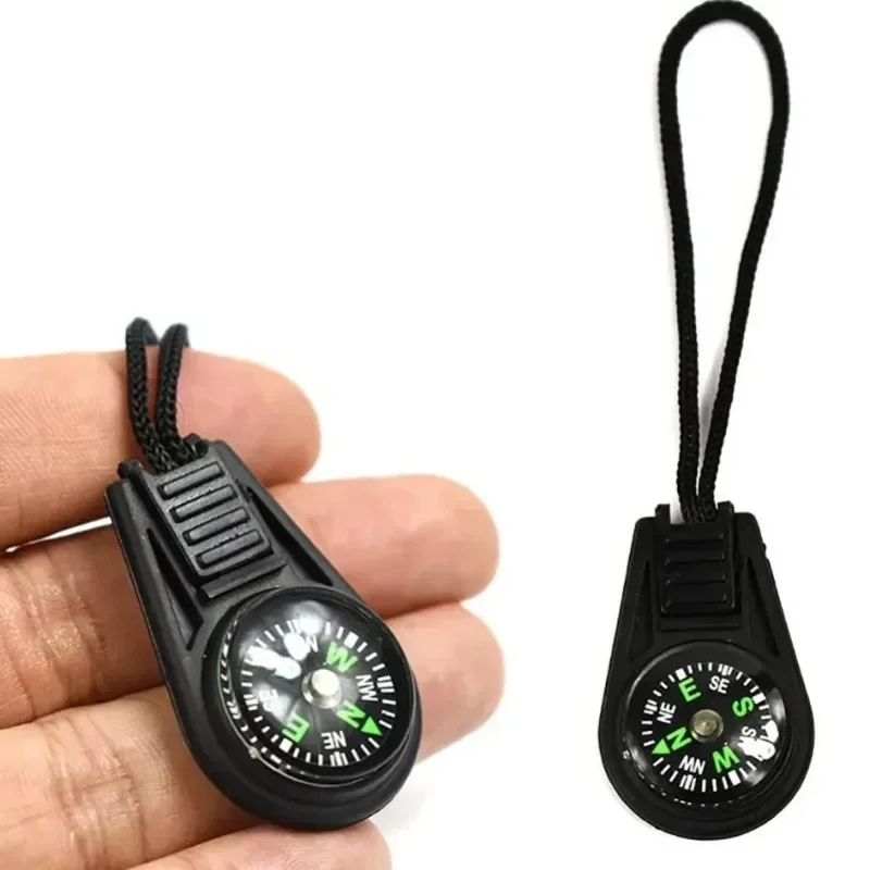 Portable Compass Camping Mountaineering Compass Pointer Navigation Outdoor Sports Gadget Climbing Hiking Survival Emergency Tool